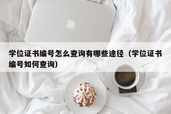 学位证书编号怎么查询有哪些途径（学位证书编号如何查询）