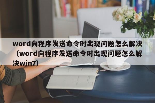 word向程序发送命令时出现问题怎么解决（word向程序发送命令时出现问题怎么解决win7）